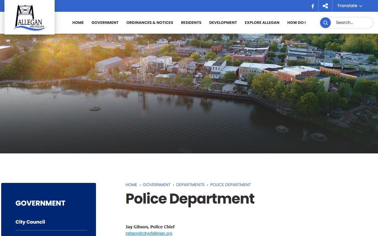 Allegan County arrest records